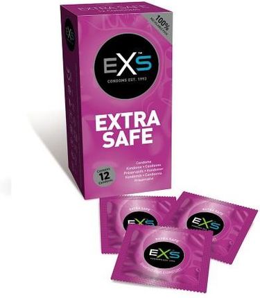 Exs Extra Safe Prezerwatywy Pogrubiane Bezpieczne 12szt.