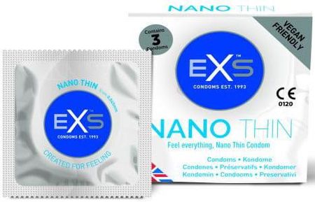 Exs Nano Thin Ultra Cienkie Prezerwatywy 3szt.