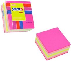 Zdjęcie Notes Kostka Różowa Mix Neon I Pastel. - Wołomin