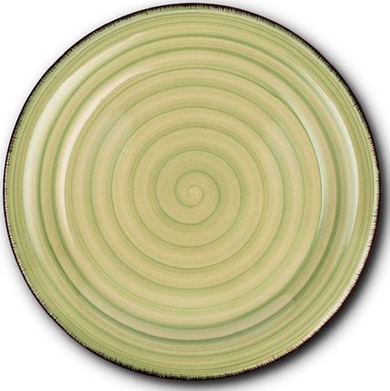 Nava Talerz Ceramiczny Oil Green Obiadowy Płytki Na Obiad 27Cm