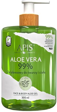 Apis Face & Body Natural Aloe Vera 99% Żel Aloesowy 300Ml