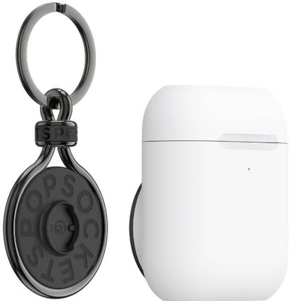 POPSOCKETS AIRPODS HOLDER WITH POPCHAIN White
