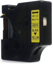 Jetworld Taśma Dymo D1 Czarny Na Żółtym 9Mm X 7M Lm100 Lm120 Lm150 Lm160 Lm200 Lm210 Lm210D Lm220 Lm260 Lm260P Lm260D Lm280 Lm300 Lm350 Lm360D,
