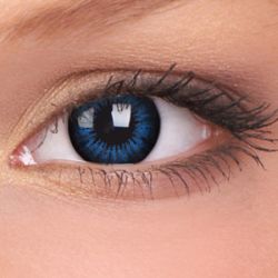 ColourVue Big Eyes - Cool Blue - 15mm - niebieskie
