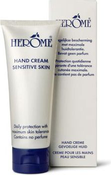 Herome Hand Cream Sensitive Skin, krem do wrażliwej i delikatnej skóry rąk, 75 ml