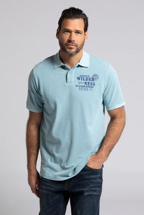 Duże rozmiary Koszulka polo, mężczyzna, niebieski, rozmiar 5XL, bawełna, JP1880 - Ceny i opinie T-shirty i koszulki męskie LHNP