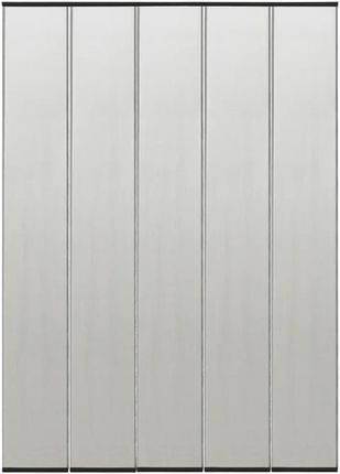 vidaXL Moskitiera Na Drzwi 4-Panelowa Czarna 240X240cm 148712