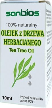 SANBIOS Olejek z drzewa herbacianego 10 ml