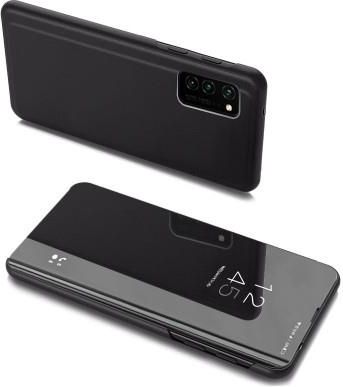Hurtel Clear View Case futerał etui z klapką Samsung Galaxy A32 5G czarny