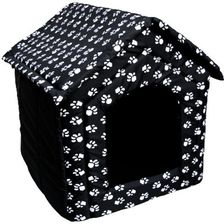 Zdjęcie Petsbed Legowisko Buda Czarna W Łapki 60x57Cm - Morąg