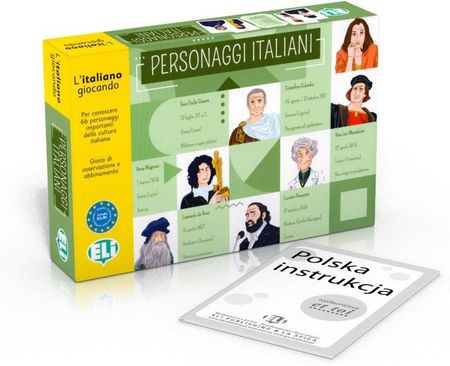 Gra językowa Włoski Personaggi italiani