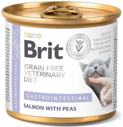 Brit Veterinary Diets Cat Gastrointestinal 200G