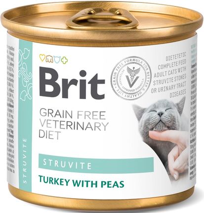 Brit Veterinary Diets Cat Struvite 200G