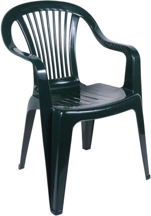 Krzesło Ogrodowe Beryl Plastikowe Zielone