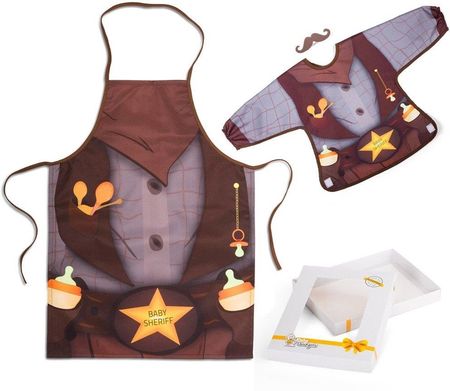 Baby Gadgets Sheriff Śliniak I Fartuch