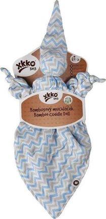 Xkko Przytulanka Bambusowa Bmb Baby Blue Chevron Uniwersalny