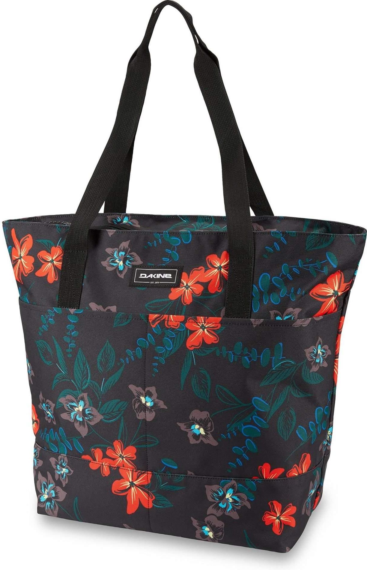Torebka dakine classic tote 33l twilight floral czarny, wielokolorowy