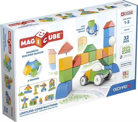 Geomag Klocki Magnetyczne Magicube Shapes 32el. GEO-203