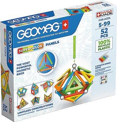 Geomag Supercolor Panels Recycled Klocki magnetyczne 52el. GEO-378