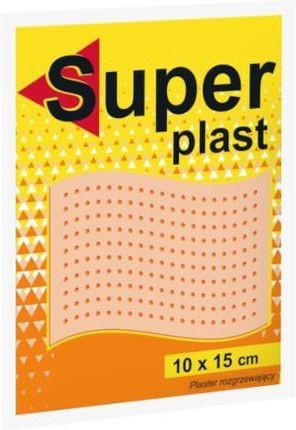 SEYITLER SUPER PLAST PLASTER ROZGRZEWAJĄCY 10 X 15 CM 1 SZTUKA