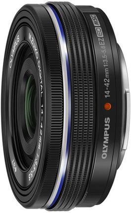 Aparat cyfrowy Olympus E-M10 III S + 14-42 EZ Pancake Kit Czarny