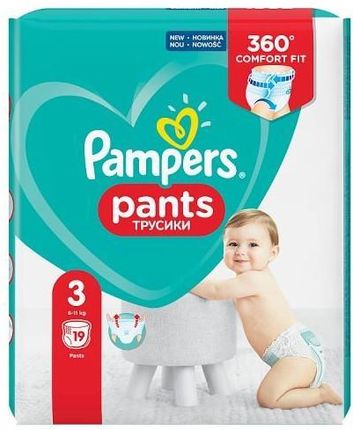 Procter&Gamble Pampers Pants 3 6-11kg 19szt.