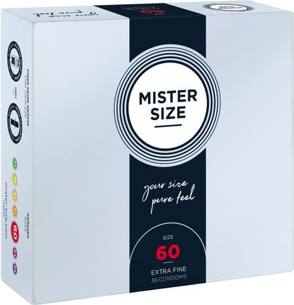 Prezerwatywy MISTER.SIZE 60 mm 36 szt. - zdjęcie 3