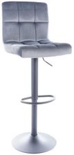 Zdjęcie Signal Hoker C105 Velvet Czarny Stelaż/Szary Bluvel 14 7558 - Głubczyce