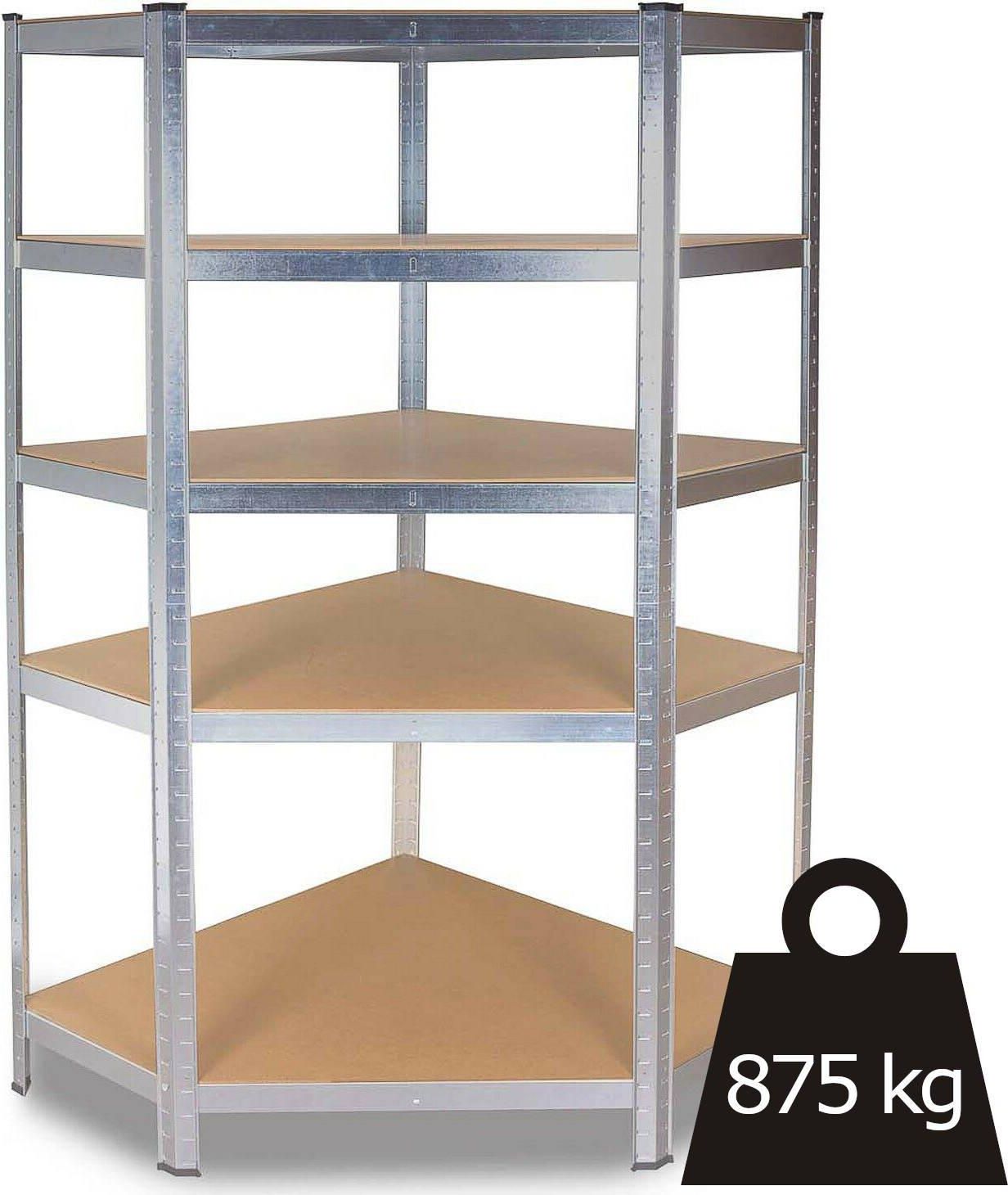 Severno Home&Office Regał magazynowy garażowy narożnikowy galwanizowany CS9040G - zdjęcie 8 Severno Home&Office Regał magazynowy garażowy narożnikowy galwanizowany CS9040G