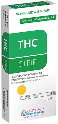 HYDREX TEST DO WYKRYWANIA NARKOTYKÓW W MOCzU THC 1 SzTUKA
