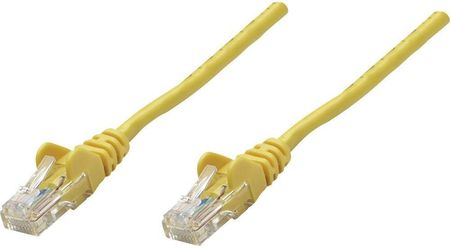 Intellinet Network Solutions RJ45, snagless, kat. 5e UTP, 1m żółty (318969)