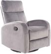 KUPON 10% w sklepie! Fotel relaksacyjny OLIMP VELVET Signal Szary