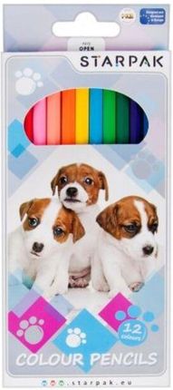 Starpak Kredki Ołówkowe Cuties 12 Kolorów