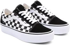 Zdjęcie VANS Buty Checkerboard Old Skool Platform (black-true White) Kobiety Czarny, Talla 42.5 - Supraśl