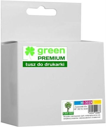 GREEN PREMIUM TUSZ HP 302XL COLOR (HI302C)