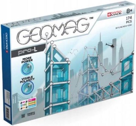 Geomag Klocki Magnetyczne Pro-L Skyline New York 174el. GEO-027