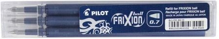 Pilot Wkład Do Długopisu Frixion 0,5 Granatowy 3Szt.