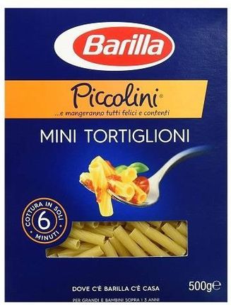 Barilla Piccolini Mini Tortiglioni Makaron Włoski 500G