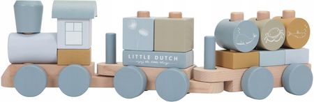 Little Dutch pojazd Pociąg błękit