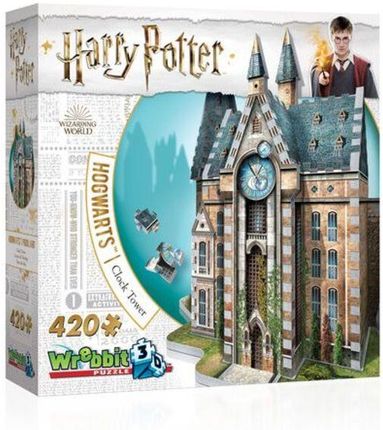 Tactic Wrebbit 3D Puzzle Hogwarts Clock Tower 420El.