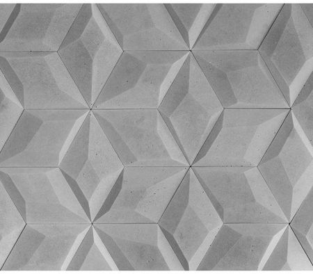 Stones Betonowa Płytka Decoracyjna 3D Diamante 1 Szary