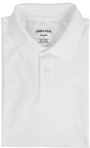 John & Paul Perłowe Polo - Białe - Ceny i opinie T-shirty i koszulki męskie TROT