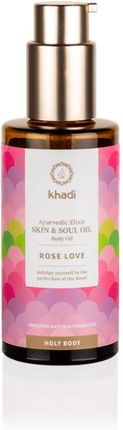 Khadi Skin & Soul Olejek Do Ciała Pink Lotus Beauty 100Ml