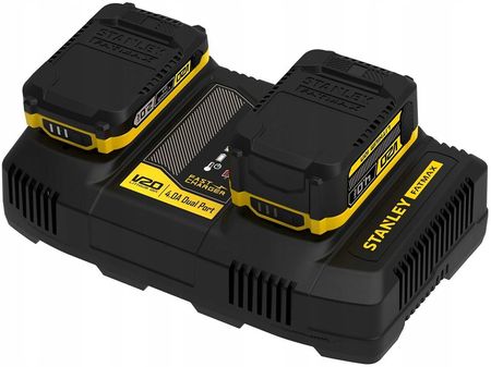 Stanley FatMax dwugniazdowa ładowarka 18V + USB SFMCB24QW