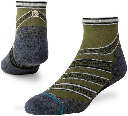 Stance Skarpety Conflicted Quarter - Green