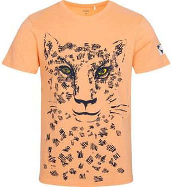 Endo T-Shirt Męski Z Lampartem, Pomarańczowy - Ceny i opinie T-shirty i koszulki męskie EJMD Endo T-Shirt Męski Z Lampartem, Pomarańczowy - Ceny i opinie T-shirty i koszulki męskie EJMD