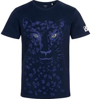Endo T-Shirt Męski Z Lampartem, Granatowy - Ceny i opinie T-shirty i koszulki męskie UUJL Endo T-Shirt Męski Z Lampartem, Granatowy - Ceny i opinie T-shirty i koszulki męskie UUJL