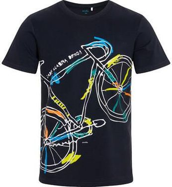 Endo T-Shirt Męski Z Kolorowym Rowerem, Granatowy - Ceny i opinie T-shirty i koszulki męskie BNBM Endo T-Shirt Męski Z Kolorowym Rowerem, Granatowy - Ceny i opinie T-shirty i koszulki męskie BNBM
