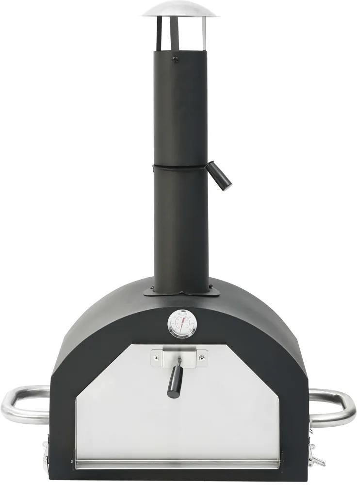vidaXL Ogrodowy Piec Z Kamieniem Do Pizzy - zdjęcie 4 vidaXL Ogrodowy Piec Z Kamieniem Do Pizzy