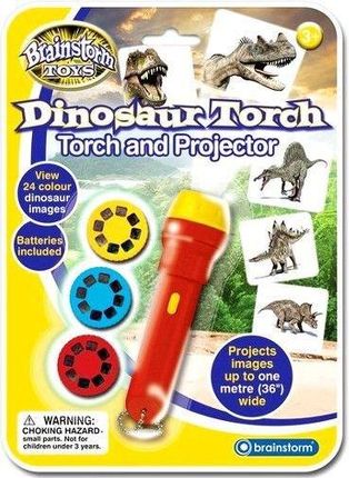 Brainstorm Latarka Projektor Dinozaury
